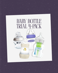 Baby Bottle Trial Pack - 4 bottles