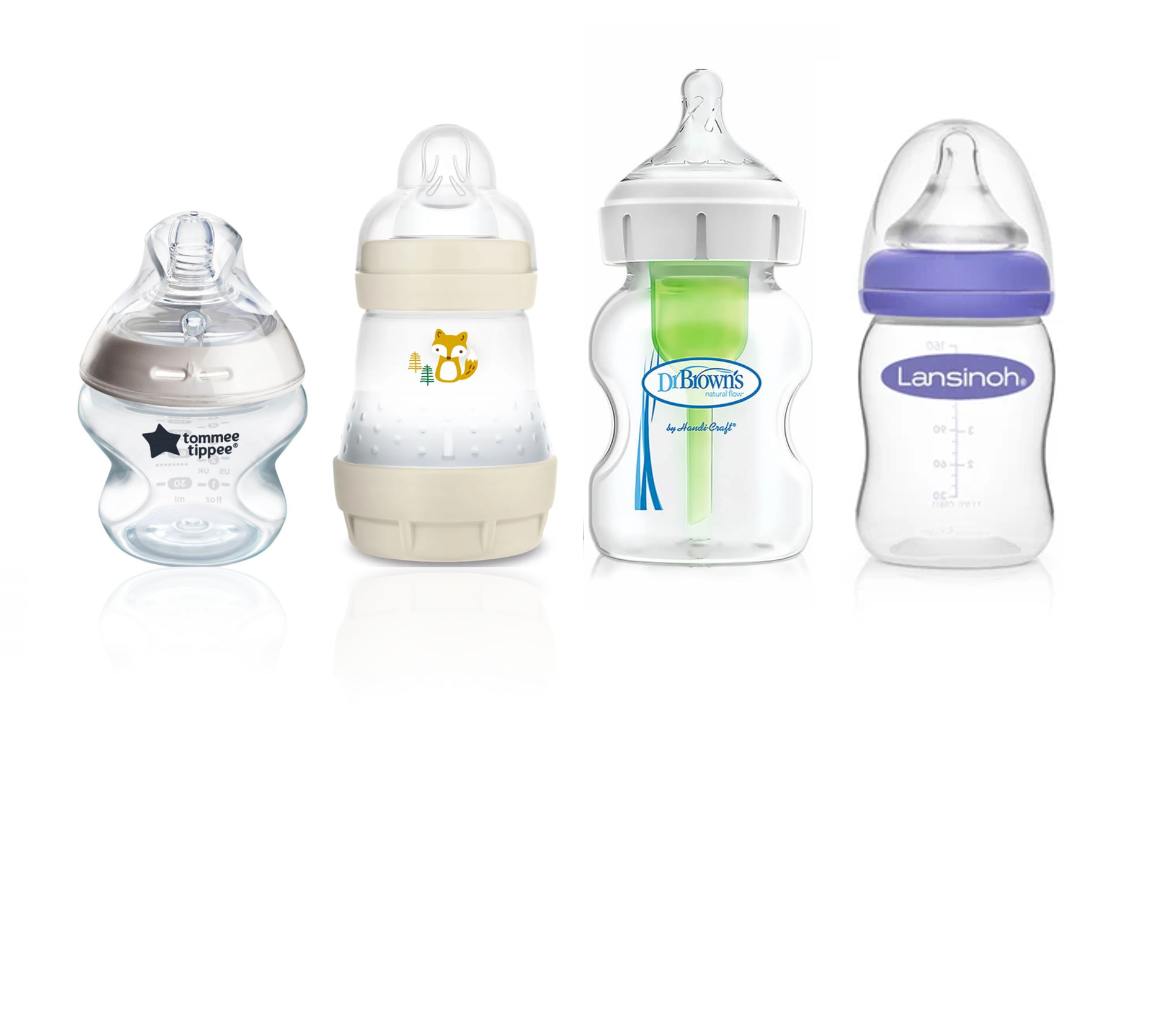 Baby Bottle Trial Pack - 4 bottles